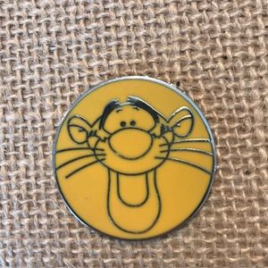 Tigger Yellow Circle Disney Trading Pin
